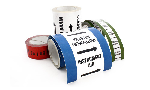 Silver Fox Oil Pipe Thermal Labelling & Marking